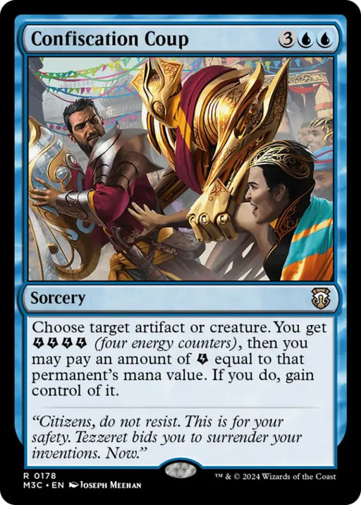 Confiscation Coup [Modern Horizons 3 Commander] - MTG Single