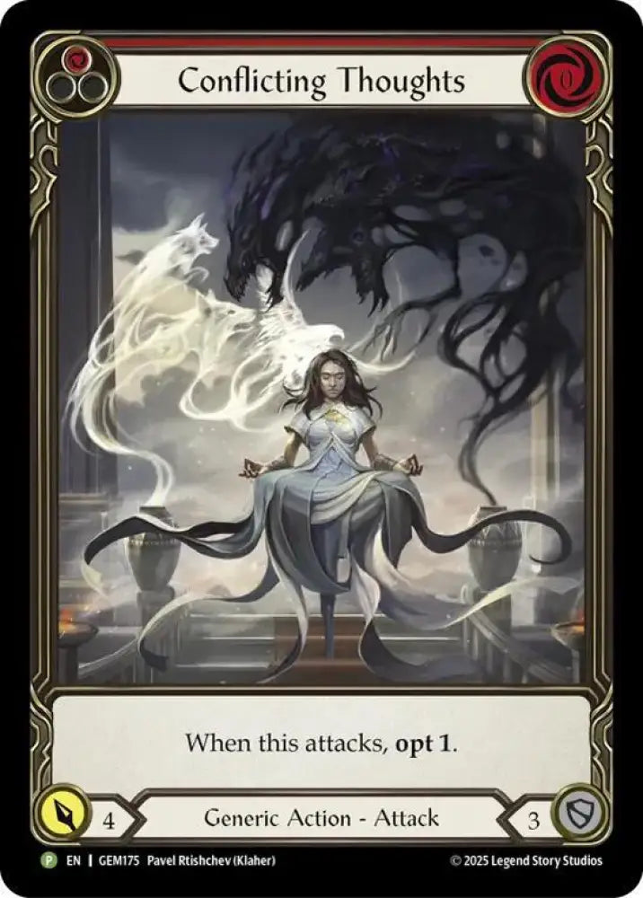 Conflicting Thoughts (Red) (GEM175) [Gem Pack 5]