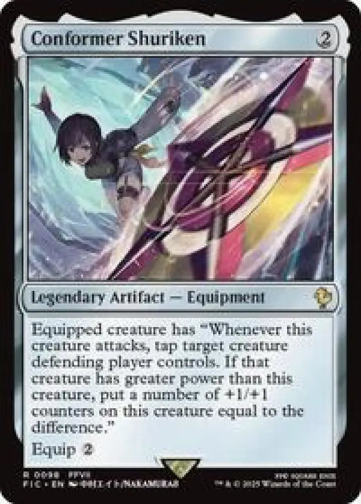 Conformer Shuriken (Surge Foil) (98) [Final Fantasy Commander]