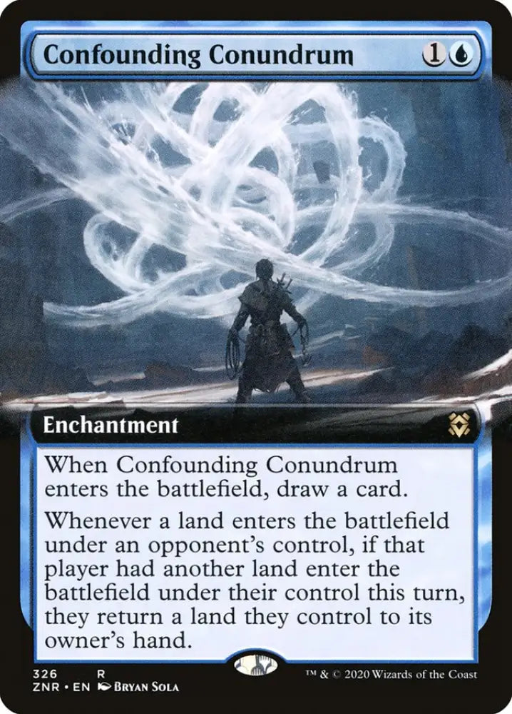 Confounding Conundrum (Extended Art) [Zendikar Rising] - MTG Single