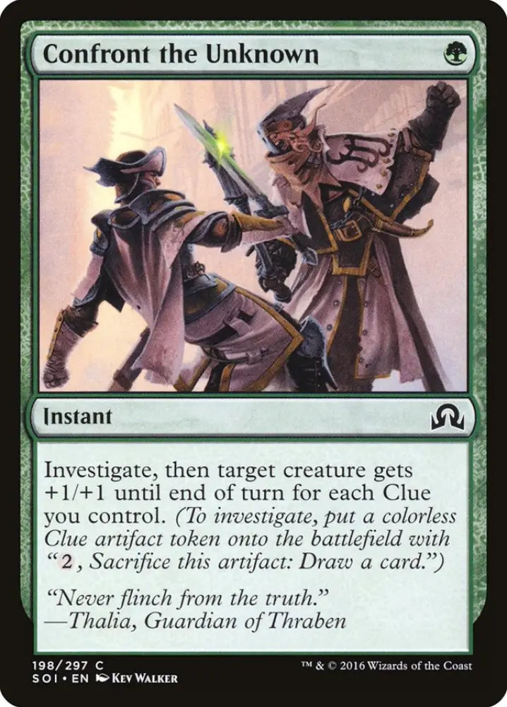 Confront the Unknown [Shadows over Innistrad] - MTG Single