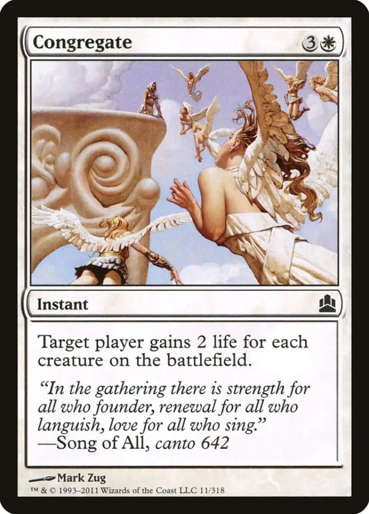 Congregate [Commander 2011] - MTG Single