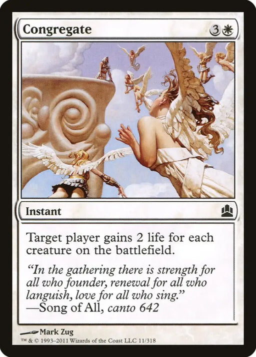 Congregate [Commander 2011] - MTG Single