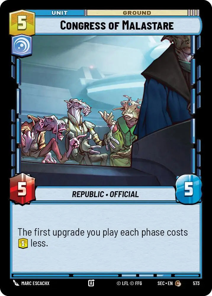 Congress of Malastare (Foil) (574) [Secrets of Power]