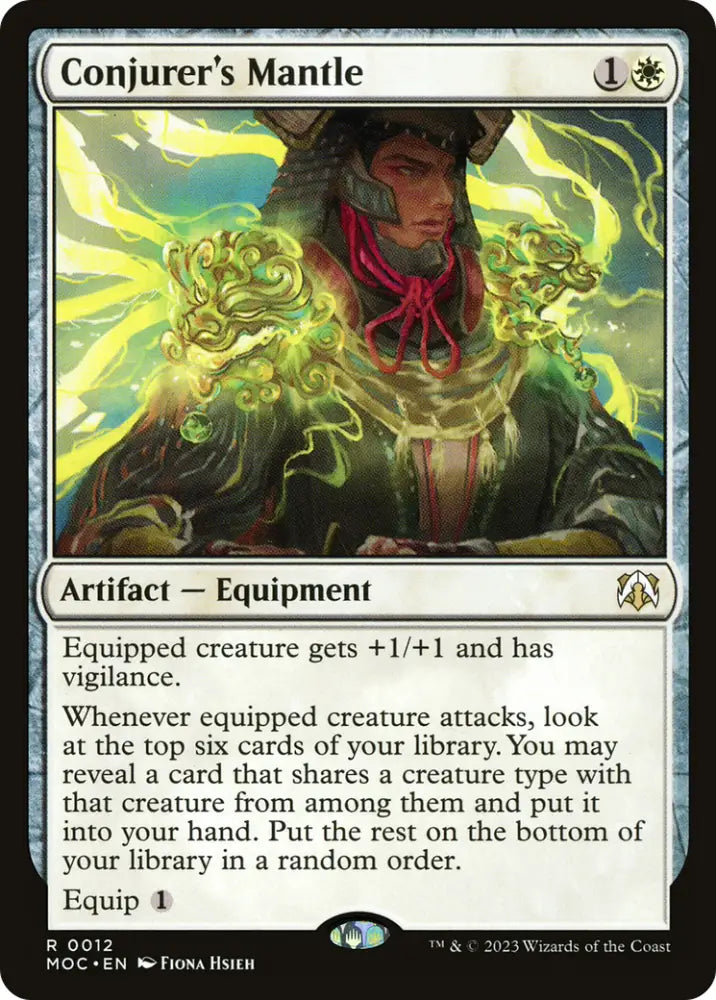 Conjurer’s Mantle [March of the Machine Commander] - MTG Single
