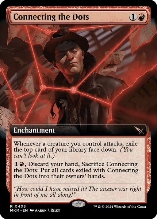 Connecting the Dots (Extended Art) [Murders at Karlov Manor] - MTG Single