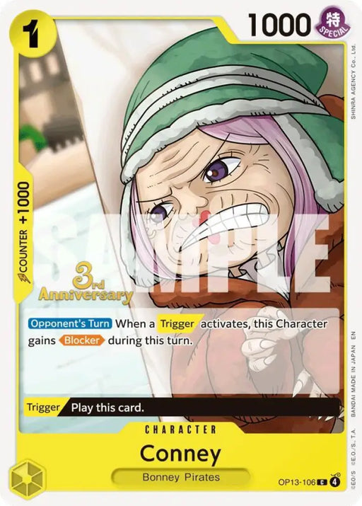 Conney (OP13-106) [Carrying On His Will: 3rd Anniversary Tournament Cards]