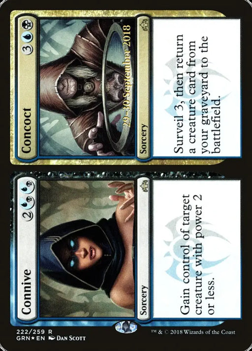 Connive // Concoct [Guilds of Ravnica Prerelease Promos] - MTG Single