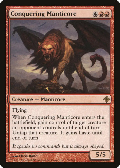 Conquering Manticore [Rise of the Eldrazi] - MTG Single