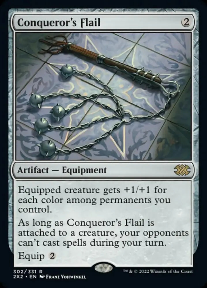 Conqueror’s Flail [Double Masters 2022] - MTG Single