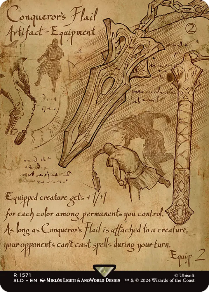 Conqueror’s Flail [Secret Lair Drop Series] - MTG Single