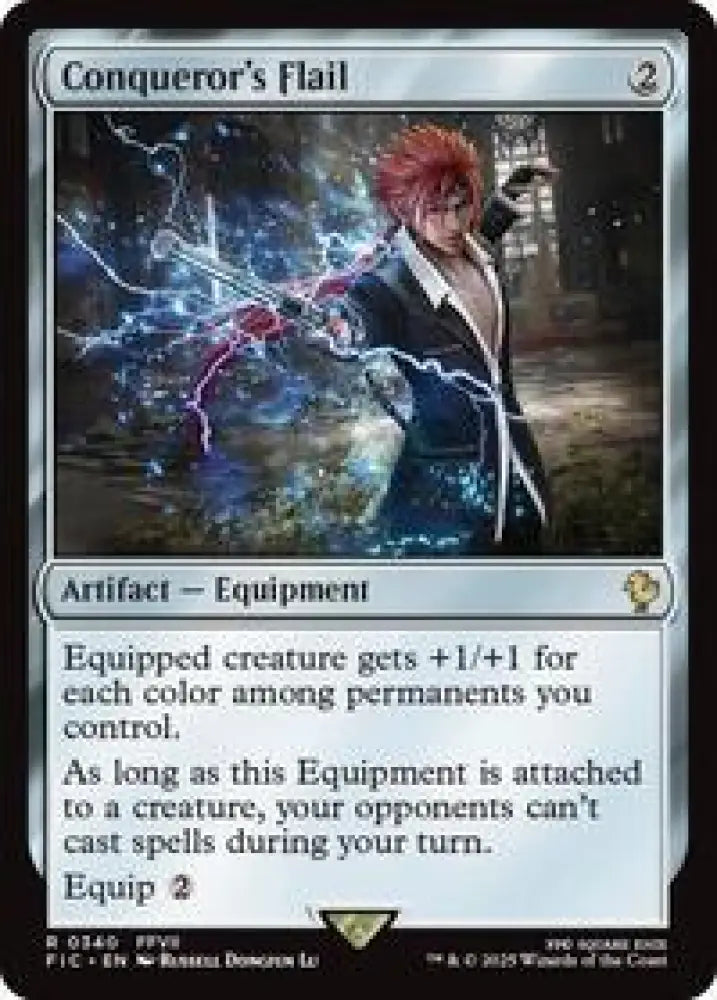 Conqueror's Flail (Surge Foil) (340) [Final Fantasy Commander]