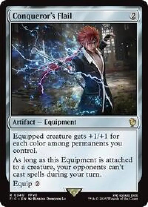 Conqueror's Flail (Surge Foil) (340) [Final Fantasy Commander]