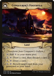 Conqueror’s Galleon // Conqueror’s Foothold [Ixalan] - MTG Single