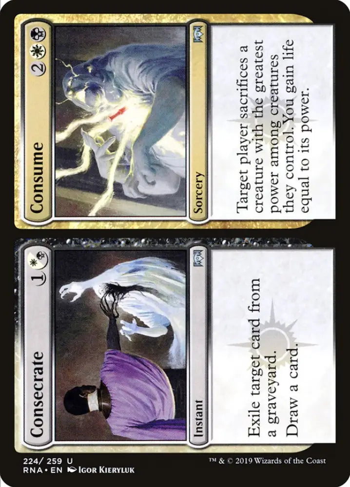 Consecrate // Consume [Ravnica Allegiance] - MTG Single