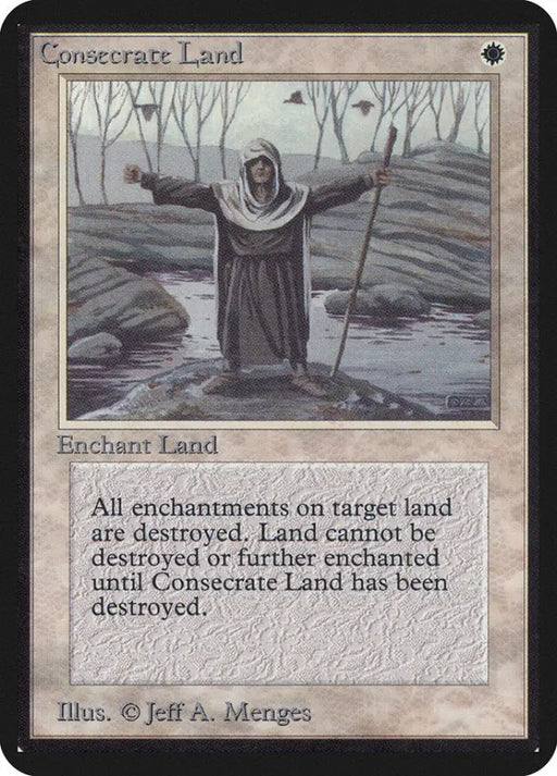 Consecrate Land [Alpha Edition] - MTG Single