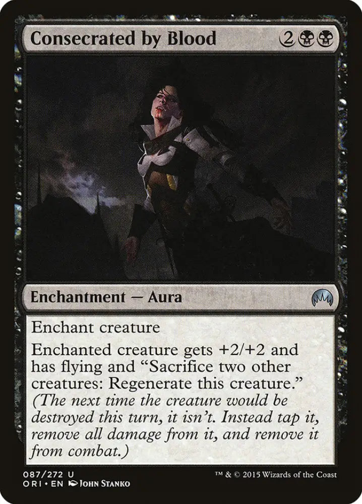 Consecrated by Blood [Magic Origins] - MTG Single