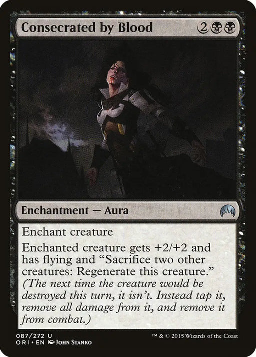 Consecrated by Blood [Magic Origins] - MTG Single