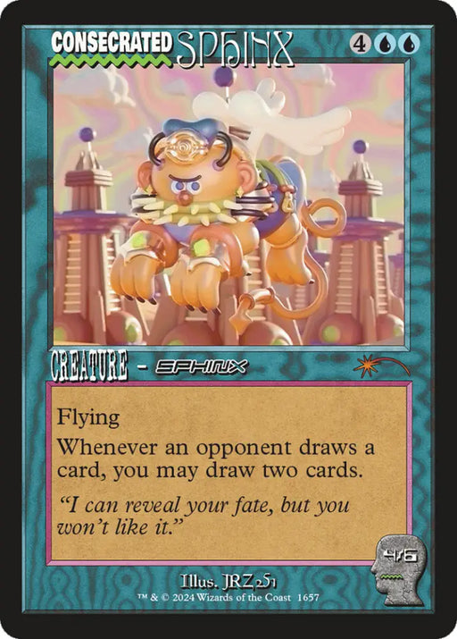 Consecrated Sphinx (1657) [Secret Lair Drop Series] - MTG Single