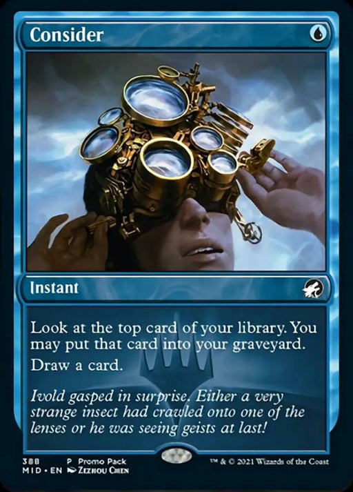 Consider (Promo Pack) [Innistrad: Midnight Hunt Promos] - MTG Single