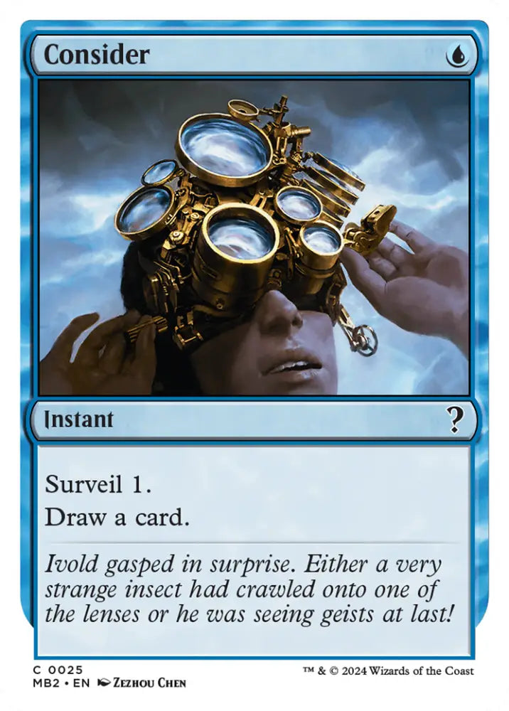 Consider (White Border) [Mystery Booster 2] - MTG Single