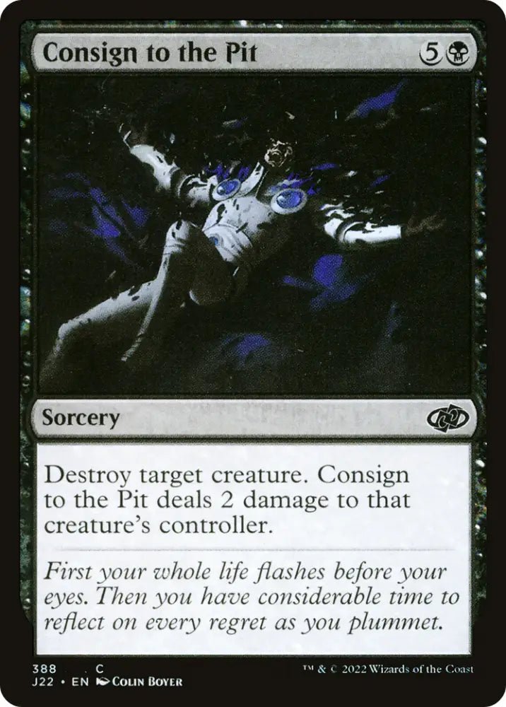 Consign to the Pit [Jumpstart 2022] - MTG Single