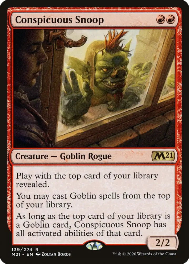 Conspicuous Snoop [Core Set 2021] - MTG Single
