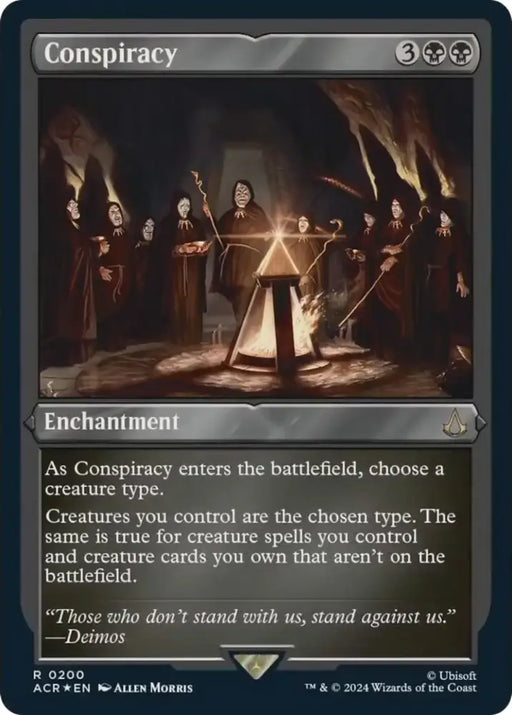 Conspiracy (Foil Etched) [Assassin’s Creed] - MTG Single