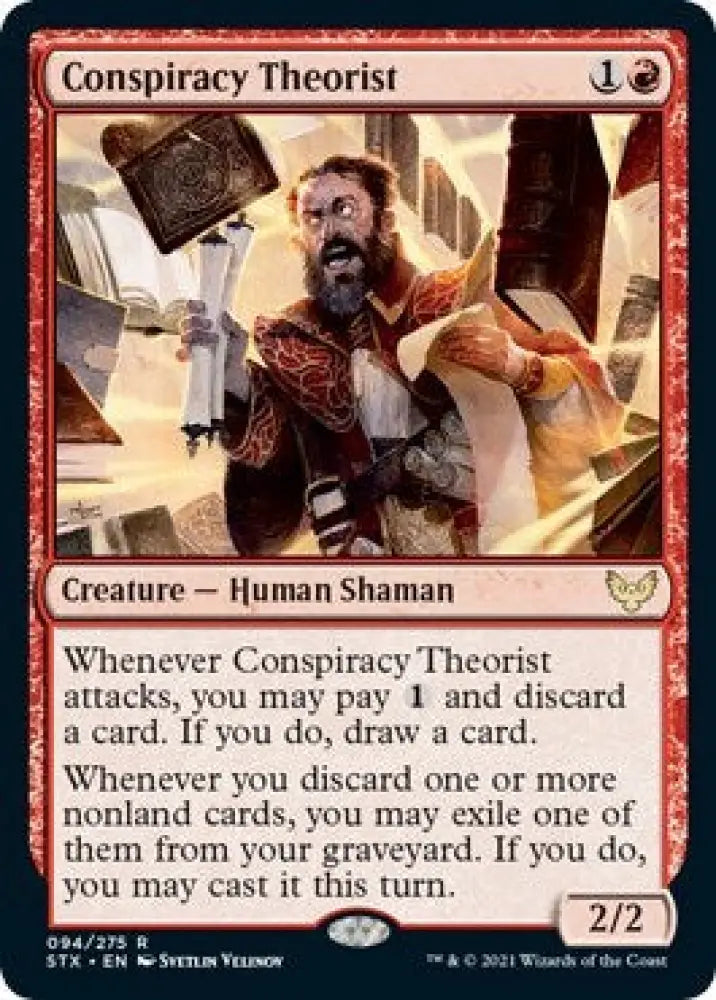 Conspiracy Theorist [Strixhaven: School of Mages] - MTG Single