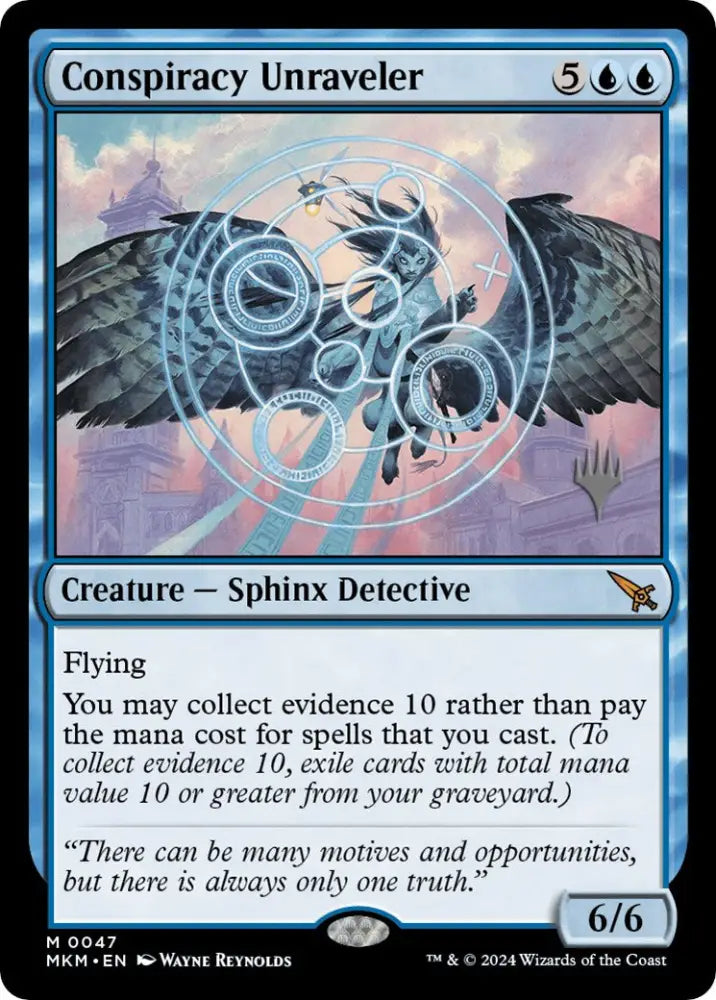 Conspiracy Unraveler (Promo Pack) [Murders at Karlov Manor Promos] - MTG Single