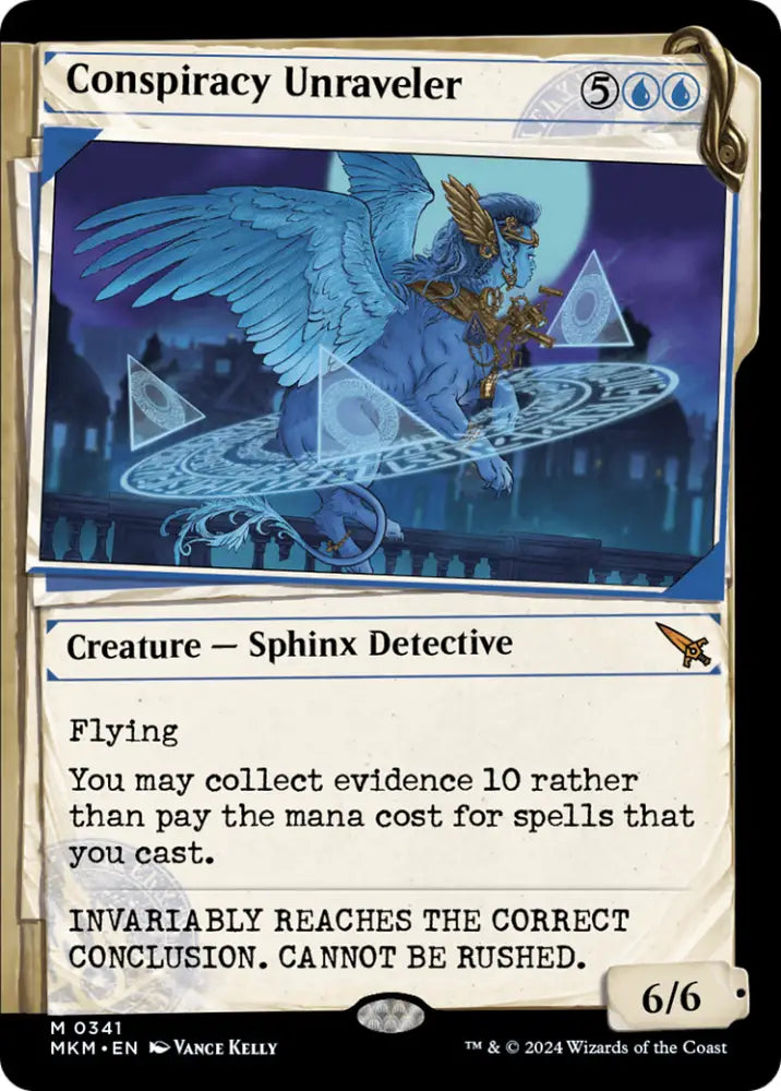 Conspiracy Unraveler (Showcase) [Murders at Karlov Manor] - MTG Single