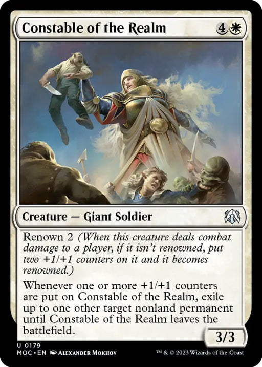 Constable of the Realm [March of the Machine Commander] - MTG Single
