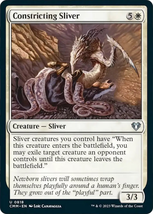 Constricting Sliver [Commander Masters] - MTG Single