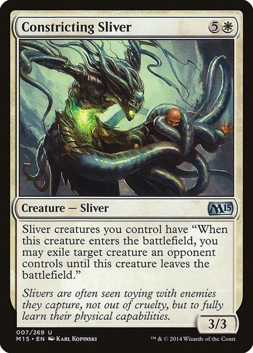 Constricting Sliver [Magic 2015] - MTG Single