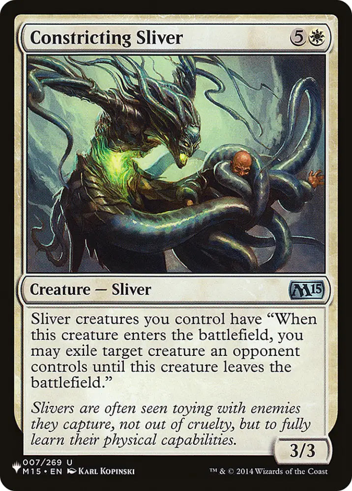 Constricting Sliver [The List] - MTG Single