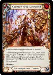 Construct Nitro Mechanoid // Nitro Mechanoid [Dynasty] Rainbow Foil - Flesh And Blood Single