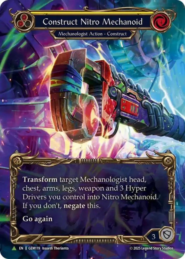 Construct Nitro Mechanoid (GEM119) [GEM Pack 4]