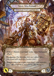 Construct Nitro Mechanoid // Nitro Mechanoid (Marvel) [Dynasty] Cold Foil - Flesh And Blood Single