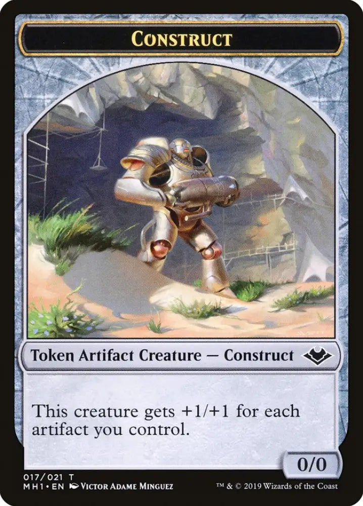 Construct Token [Modern Horizons Tokens] - MTG Single