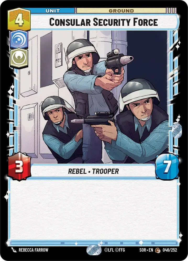 Consular Security Force (046/252) [Spark of Rebellion] - Star Wars: Unlimited Single