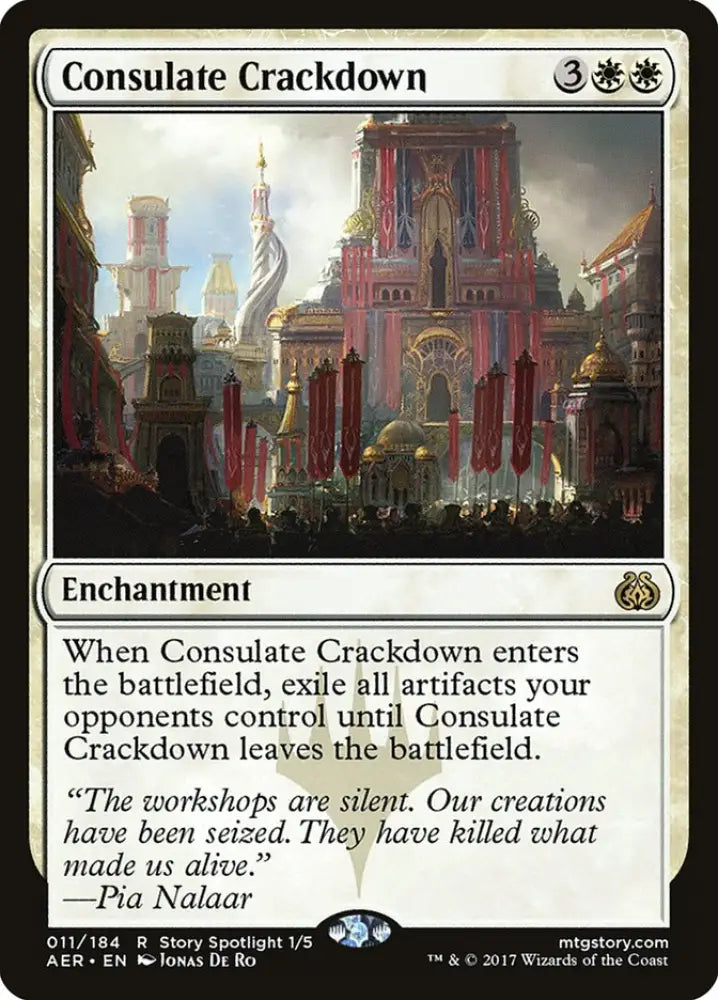 Consulate Crackdown [Aether Revolt] - MTG Single