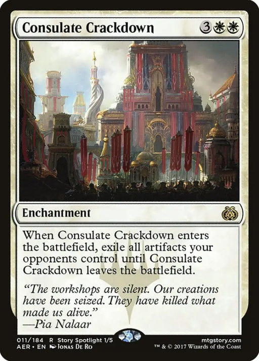 Consulate Crackdown [Aether Revolt] - MTG Single