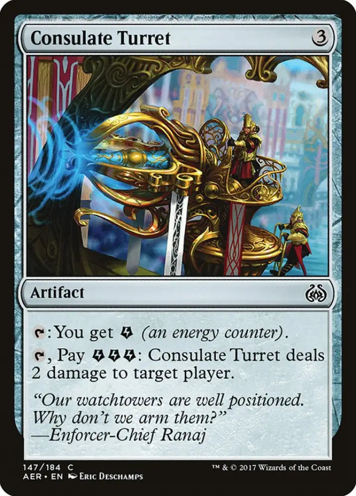 Consulate Turret [Aether Revolt] - MTG Single