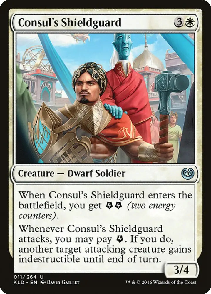 Consul’s Shieldguard [Kaladesh] - MTG Single