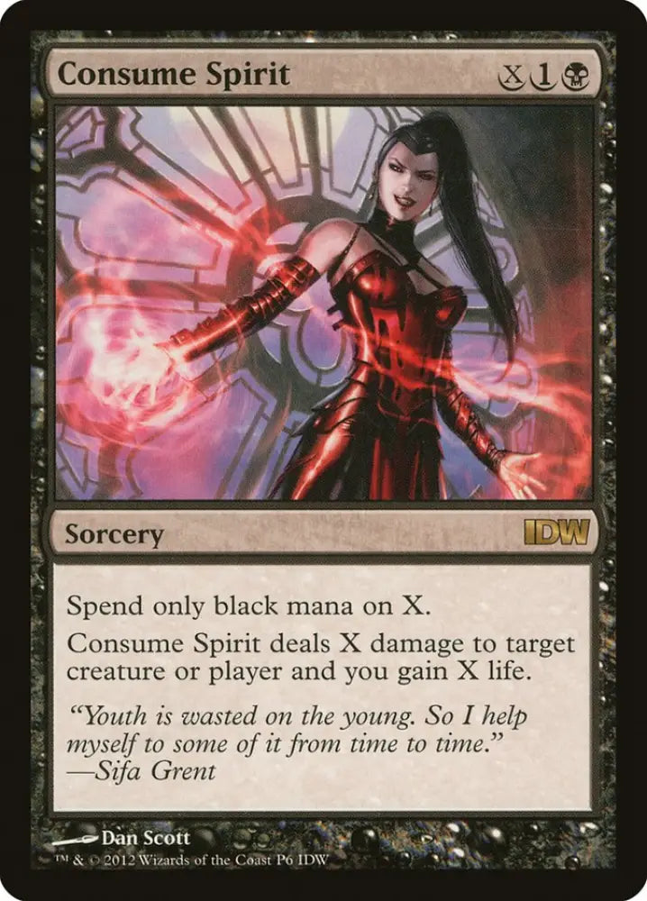 Consume Spirit [IDW Comics 2012] - MTG Single