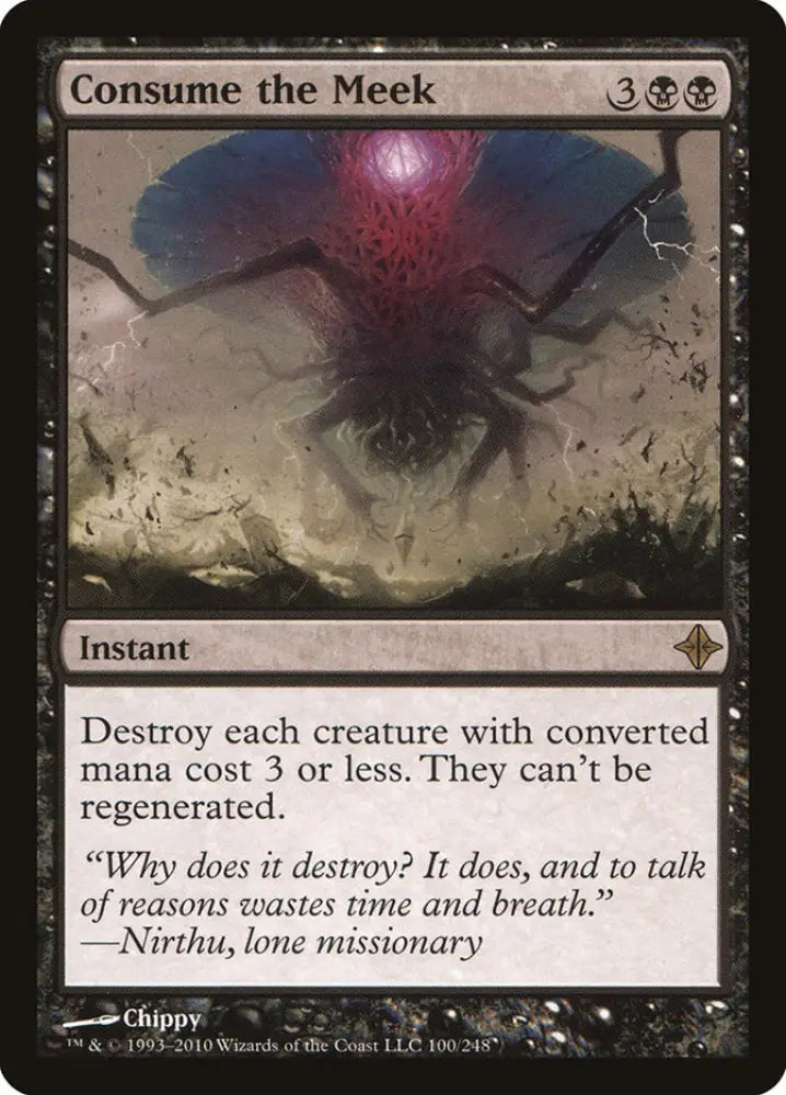 Consume the Meek [Rise of the Eldrazi] - MTG Single