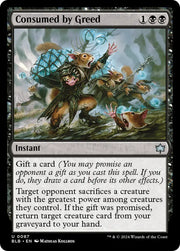 Consumed by Greed [Bloomburrow] - MTG Single