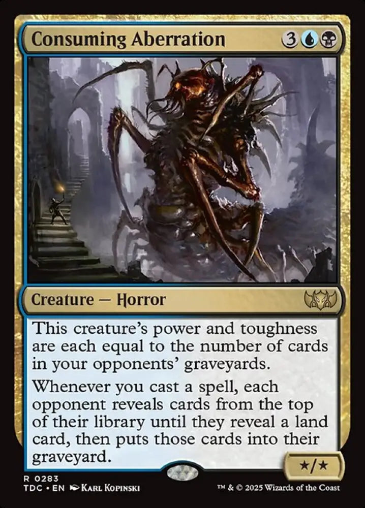 Consuming Aberration (283) [Tarkir: Dragonstorm Commander]