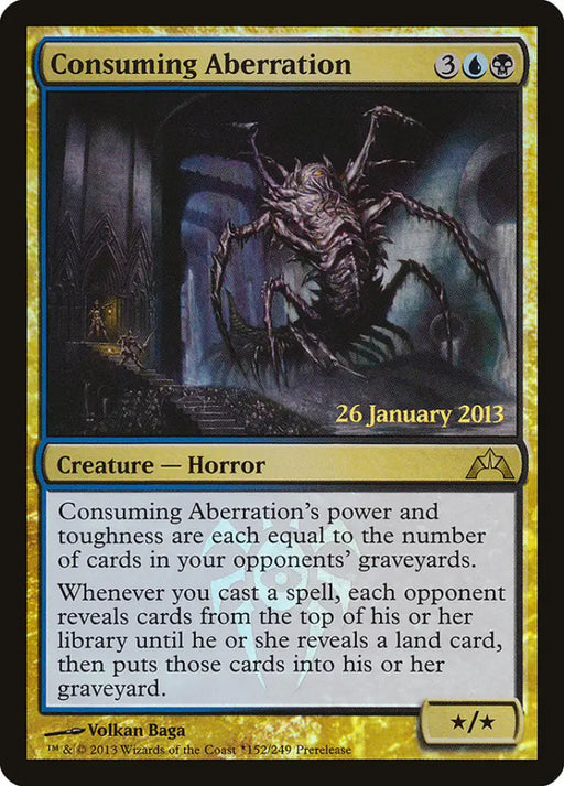 Consuming Aberration [Gatecrash Prerelease Promos] - MTG Single