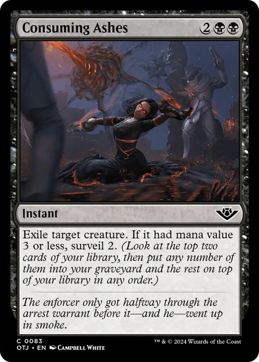 Consuming Ashes [Outlaws of Thunder Junction] - MTG Single